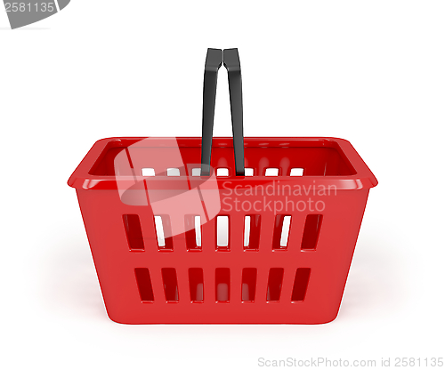 Image of Red shopping basket