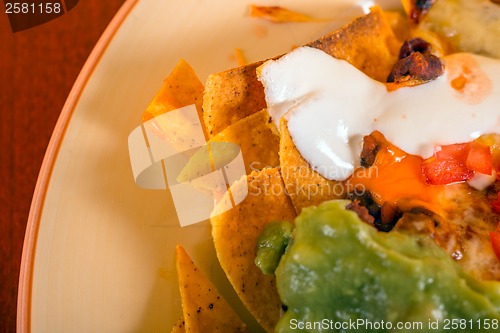 Image of Delicious mexican food on a plate