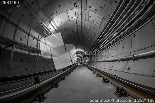 Image of Underground tunnel for the subway