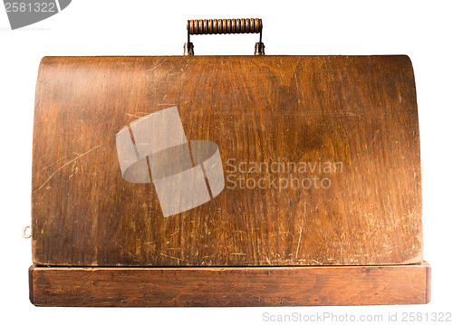 Image of Wooden suitcase