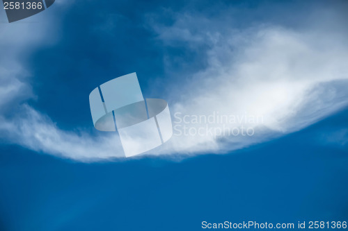Image of Blue cloudy sky