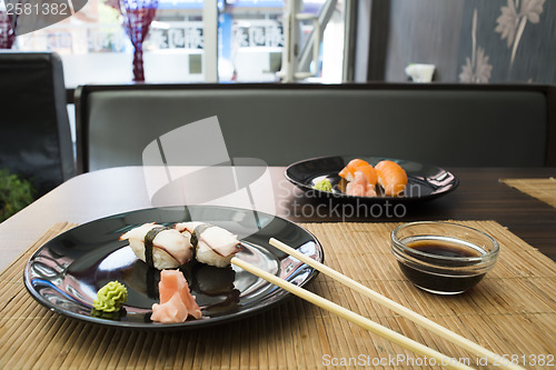 Image of Plate of sushi