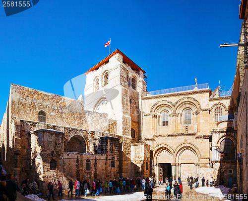 Image of The Church of Holy Sepulcher in Jerusalem