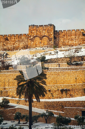 Image of The Golden Gate in Jerusalem, Israel