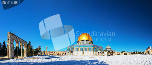 Image of Dome of the Rock mosque in Jerusalem