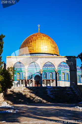 Image of Dome of the Rock mosque in Jerusalem