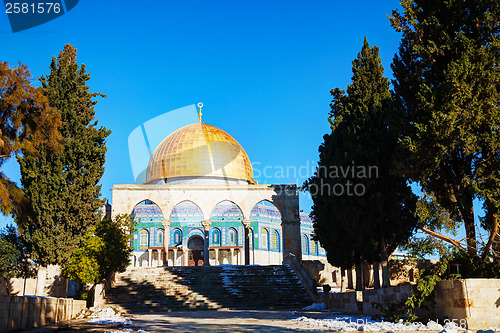 Image of Dome of the Rock mosque in Jerusalem