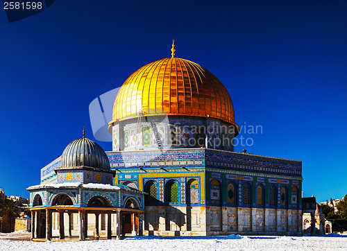 Image of Dome of the Rock mosque in Jerusalem