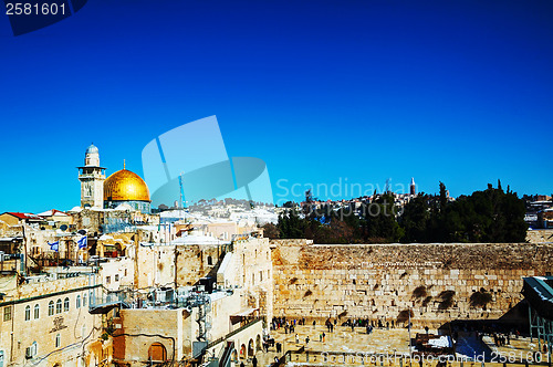 Image of The Western Wall in Jerusalem, Israel