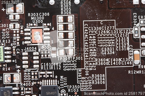 Image of Electronic circuit board