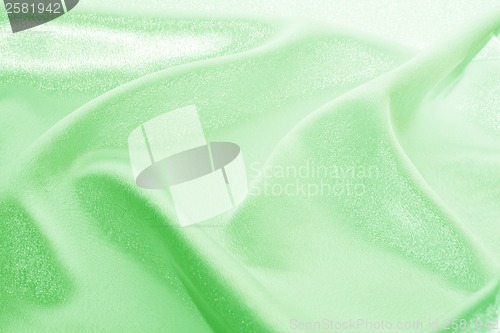 Image of Green silk