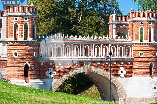 Image of Tsaritsyno in Moscow