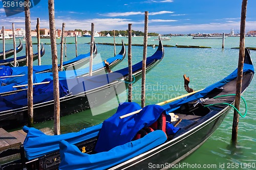 Image of Gondolas in Venice