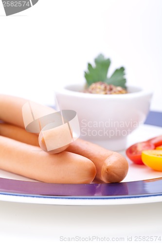 Image of Frankfurters or Wiener sausages