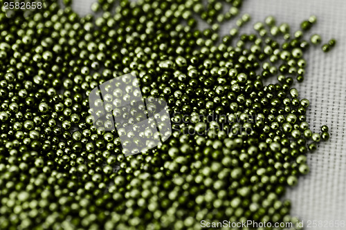 Image of Pile green balls