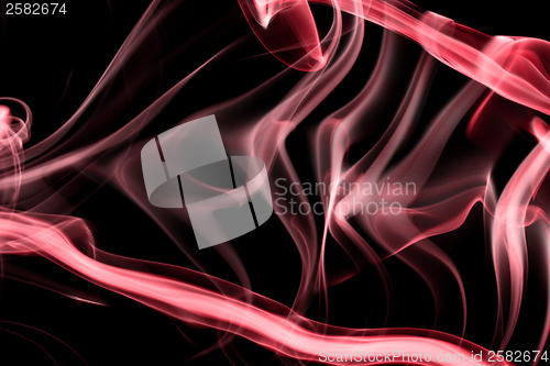 Image of Red smoke