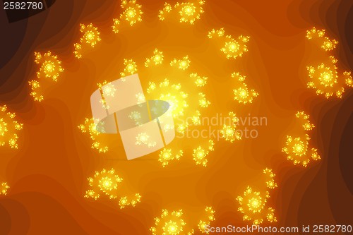 Image of Orange Fractal