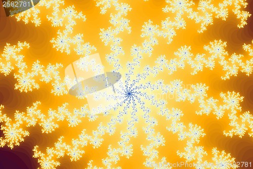 Image of Yellow Fractal