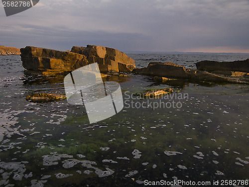 Image of Bulgarian seaside landscapes – beautiful coastline near Chernomorets