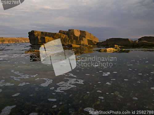 Image of Bulgarian seaside landscapes – beautiful coastline near Chernomorets