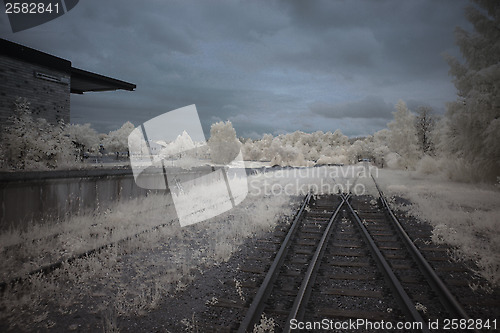 Image of Old train tracks IR