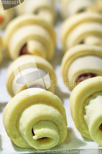 Image of Rugelach in oven