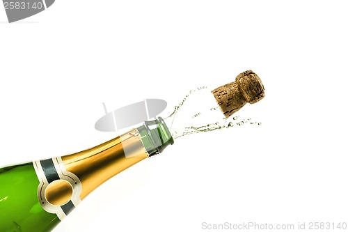 Image of Popping champagne