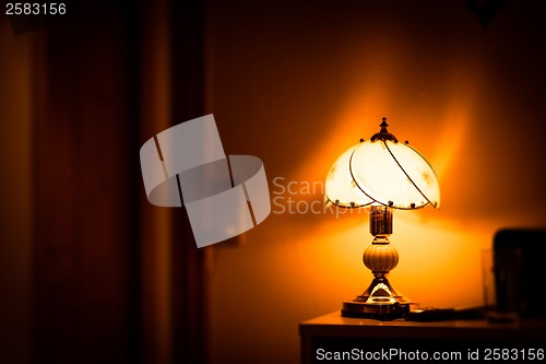 Image of Glowing lamp