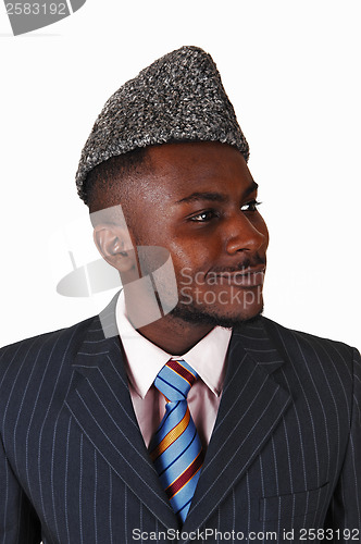 Image of Portrait of black man.