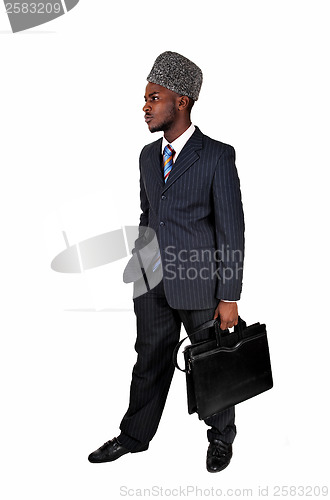Image of Portrait of black man.