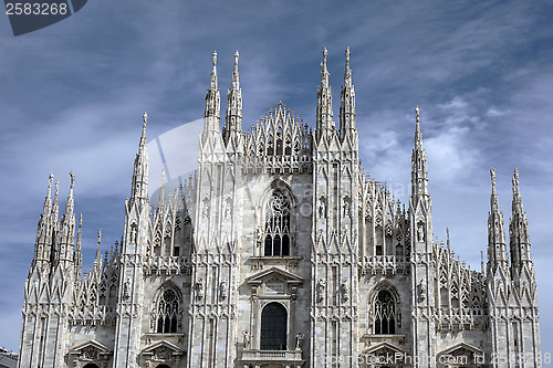Image of Facade of Cathedral Duomo, Milan