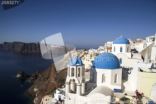 Image of  Oia village, Santorini ,Greece