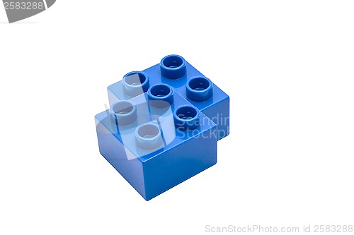 Image of Blue building blocks