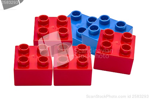 Image of Colorful building blocks