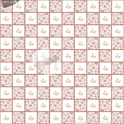 Image of  seamless floral pattern 