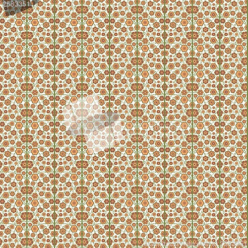 Image of seamless floral pattern 