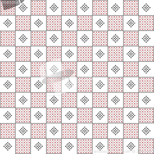 Image of seamless floral pattern