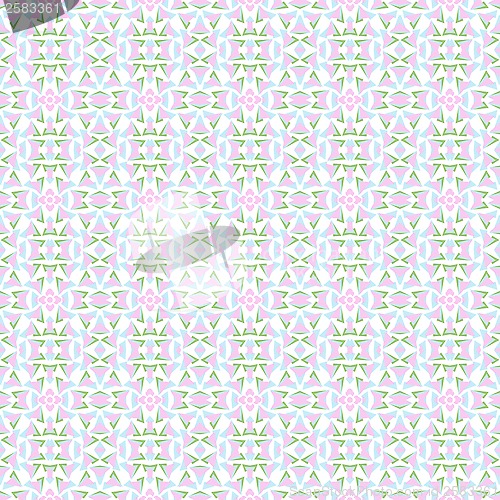 Image of  seamless floral pattern 