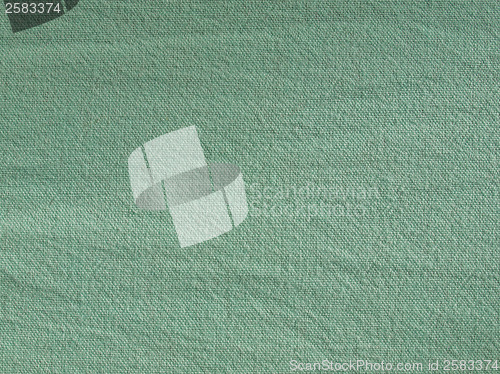 Image of Green fabric background