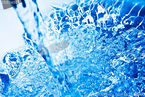 Image of Blue water