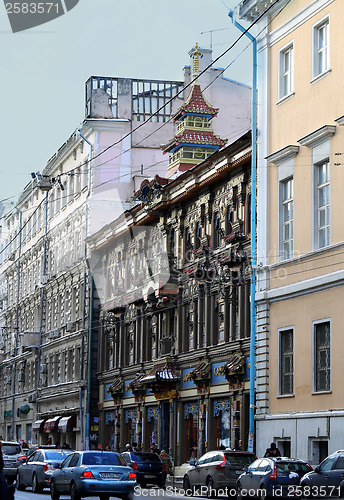 Image of tea house in Moscow on Butcher