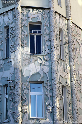 Image of Patterns on the building