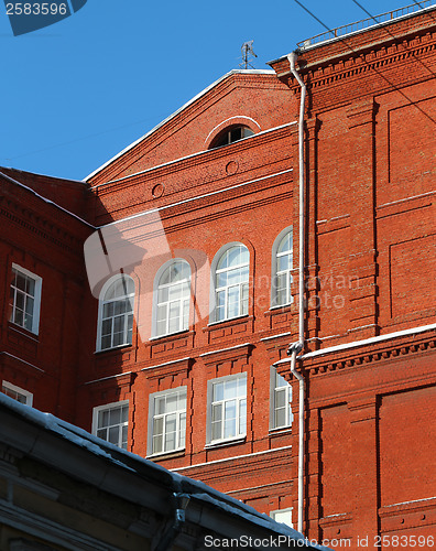 Image of Red brick building