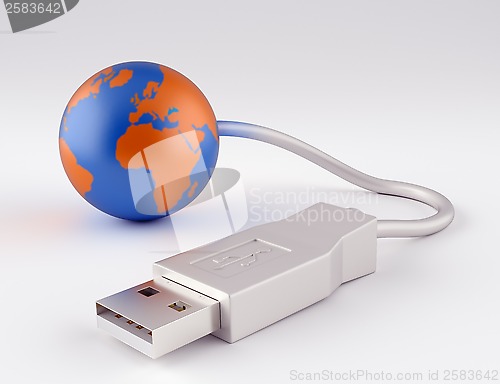 Image of USB Earth