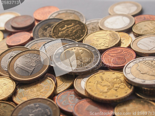 Image of Euro coins