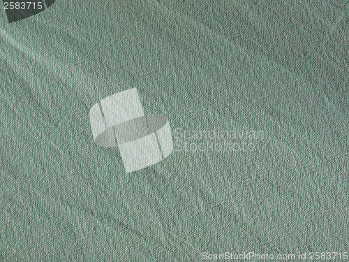 Image of Green fabric background