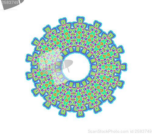 Image of Abstract radial pattern