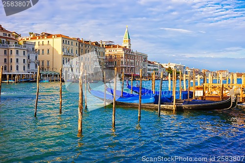 Image of Gondolas in Venice