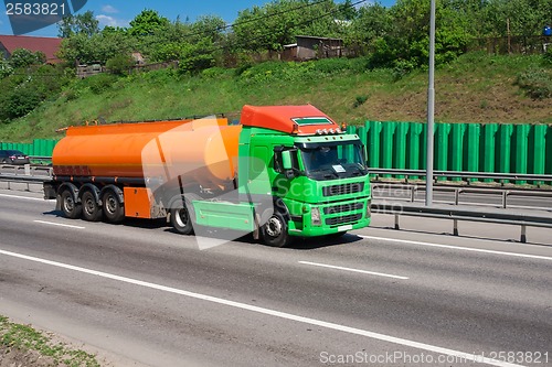 Image of Truck on highway