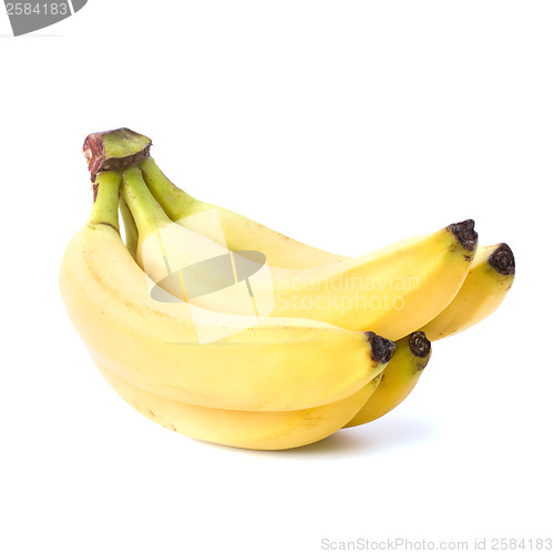 Image of bananas isolated on white background